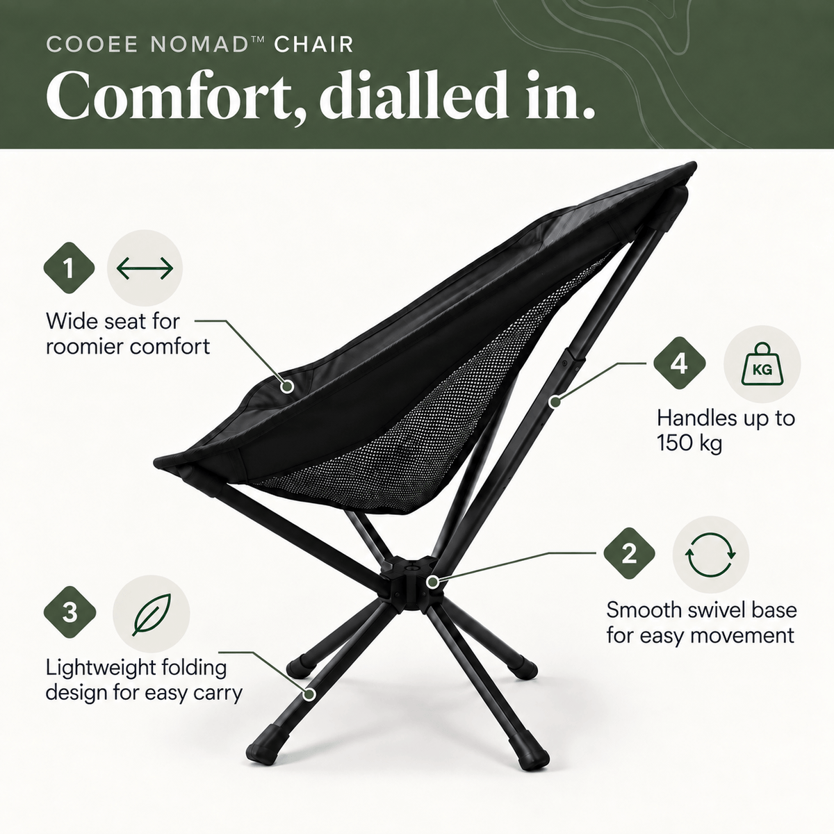 Cooee Nomad™ Outdoor Chair